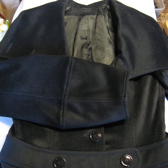 Burberry Black Cashmere Coat - Picture 12 of 12